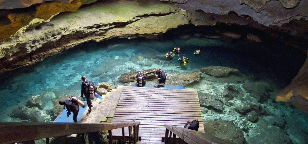 Devil's Den: Florida's prehistoric swimming hole