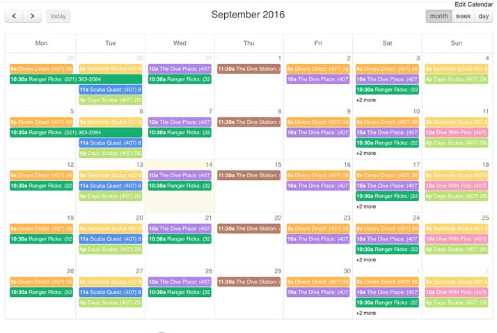 Why Florida Scuba Schedules?
